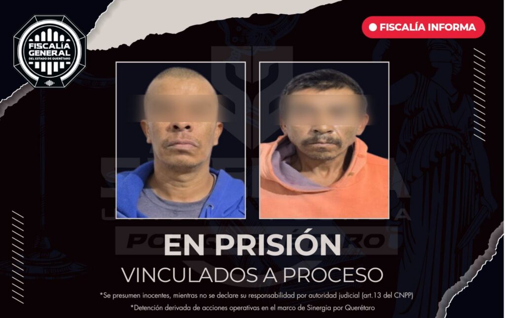 Prisión preventiva para dos implicados por agresión en Corregidora