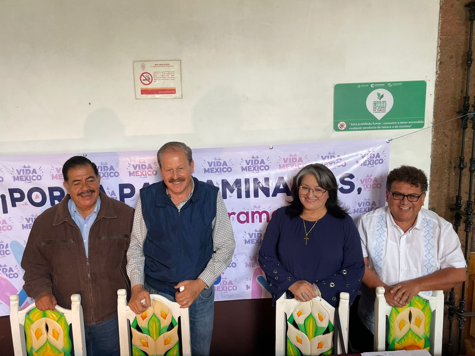 Presentan en San Juan del Río la marcha “Vida para México”