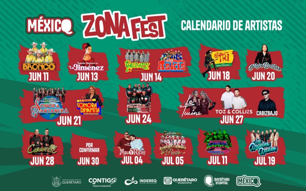Presentan cartel musical del México Zona Fest
