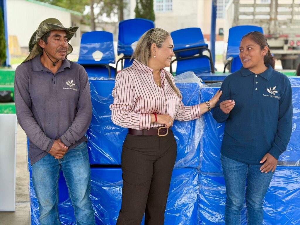 Equipan escuela primaria en Amealco