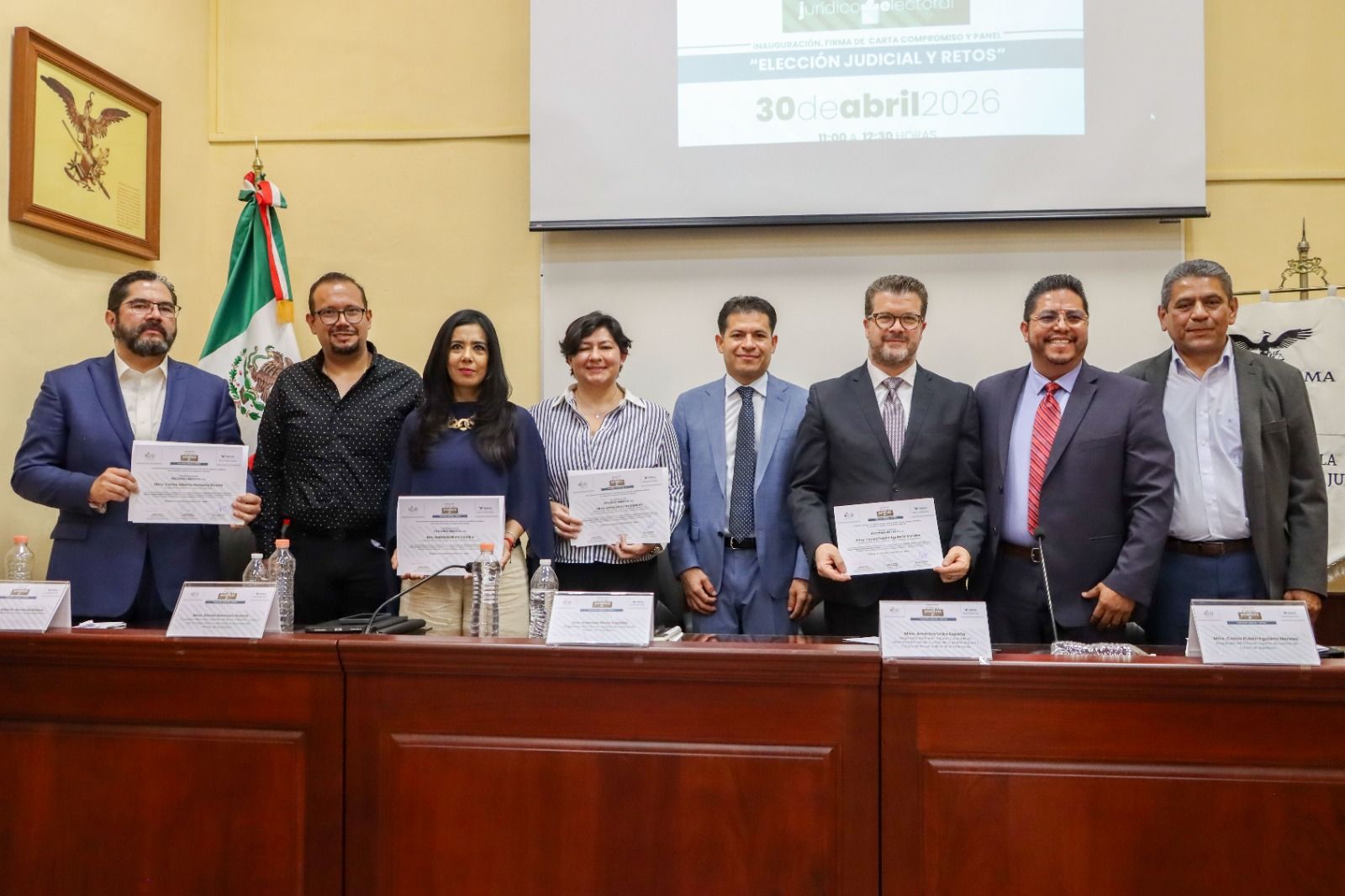 Analizan retos de la elección judicial en Querétaro