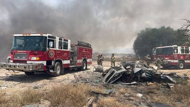 Atienden incendio en Prolongación Bernardo Quintana