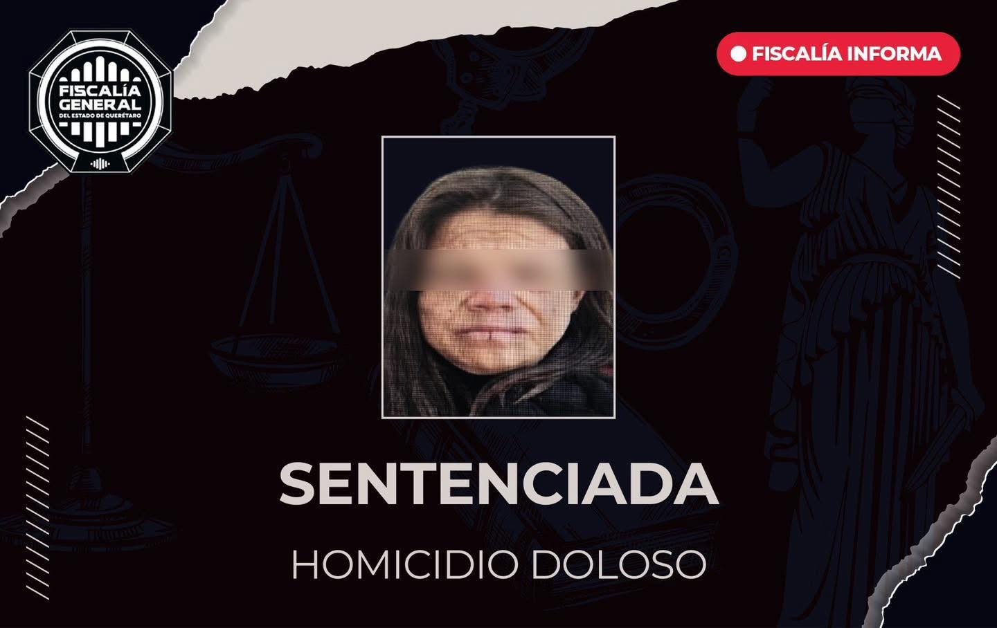 Sentencia de 13 años por homicidio en el Centro de Querétaro