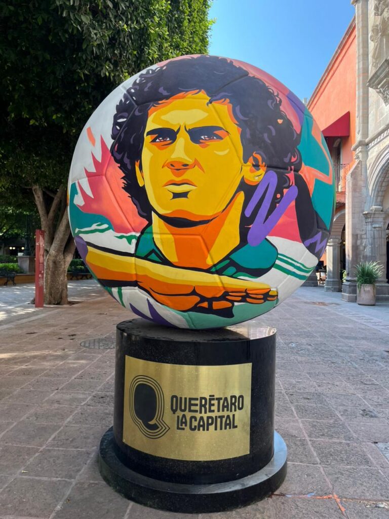 El arte y el fútbol toman el Centro Histórico