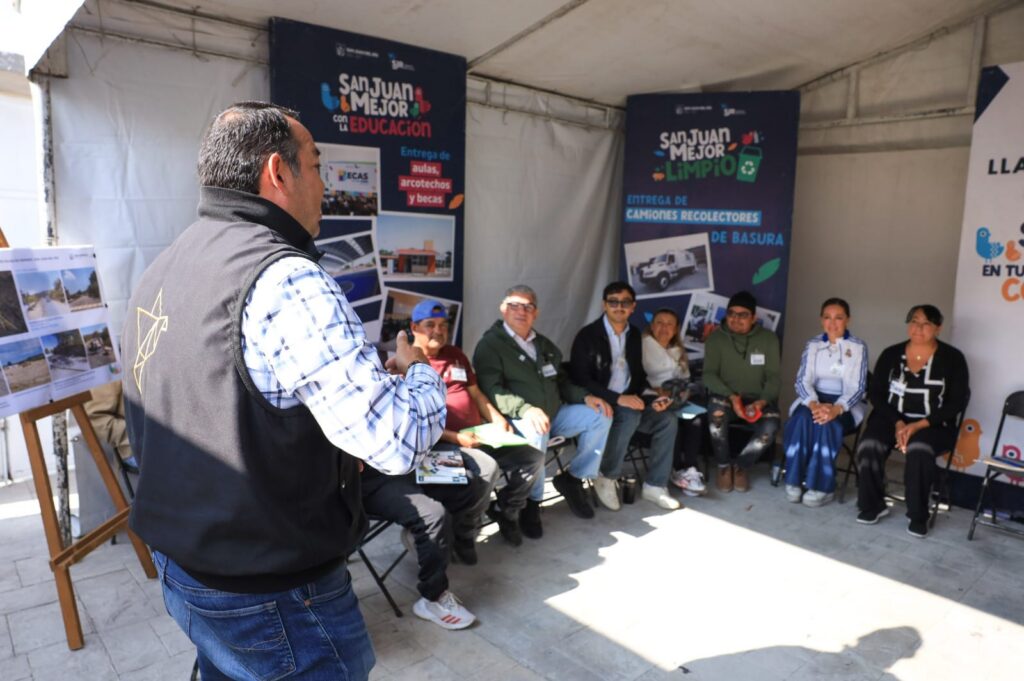 Rehabilitan vialidades y espacios en Llanitos