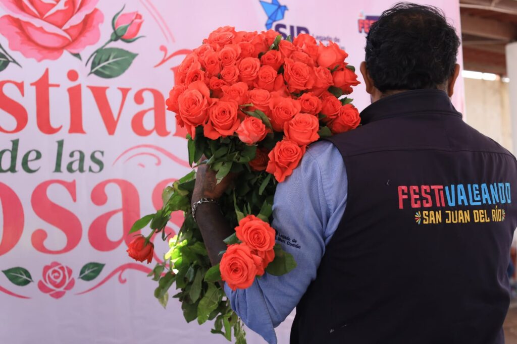 Fiesta floral en El Organal