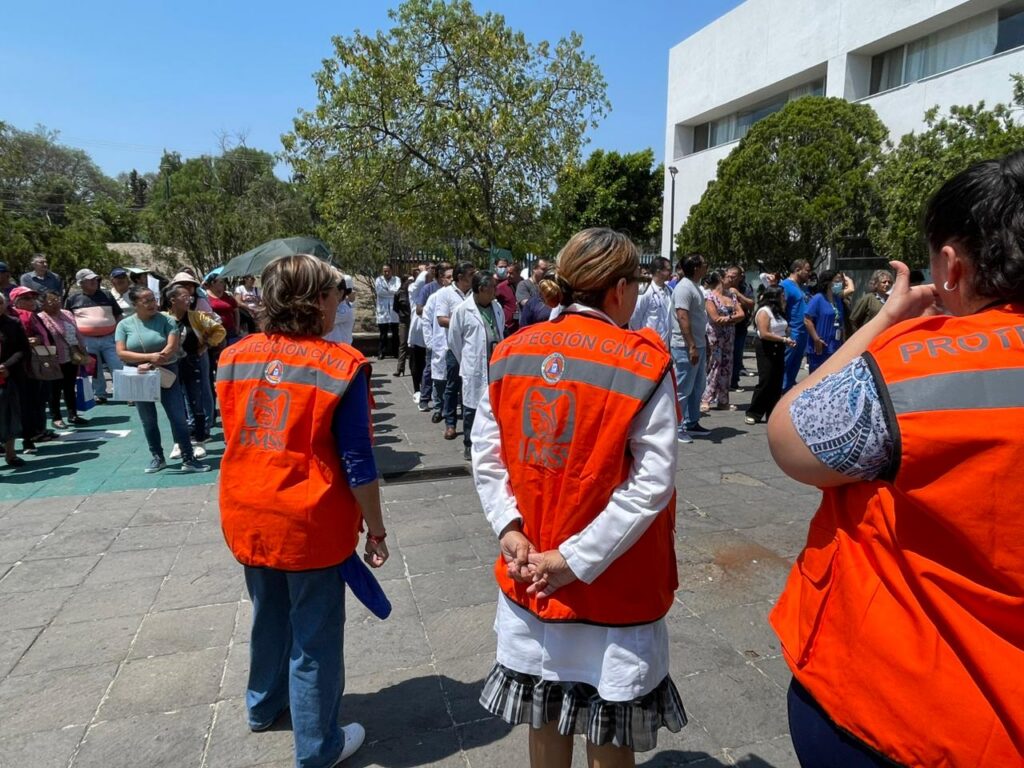Exitoso simulacro en el IMSS de San Juan del Río