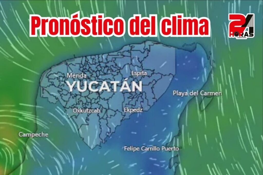 Clima en Península de Yucatán: Pronóstico para hoy