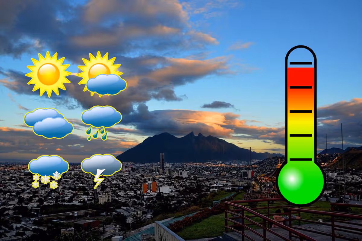 Clima en Monterrey: Martes nublado y probabilidad de lluvia