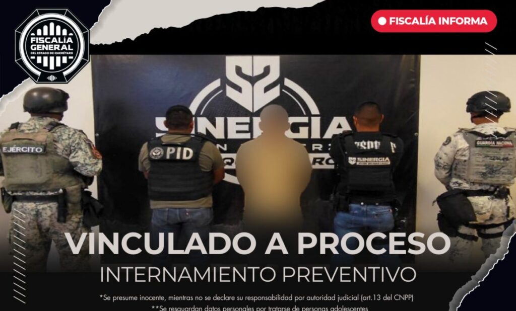 Capturan a menor por homicidio múltiple en Corregidora