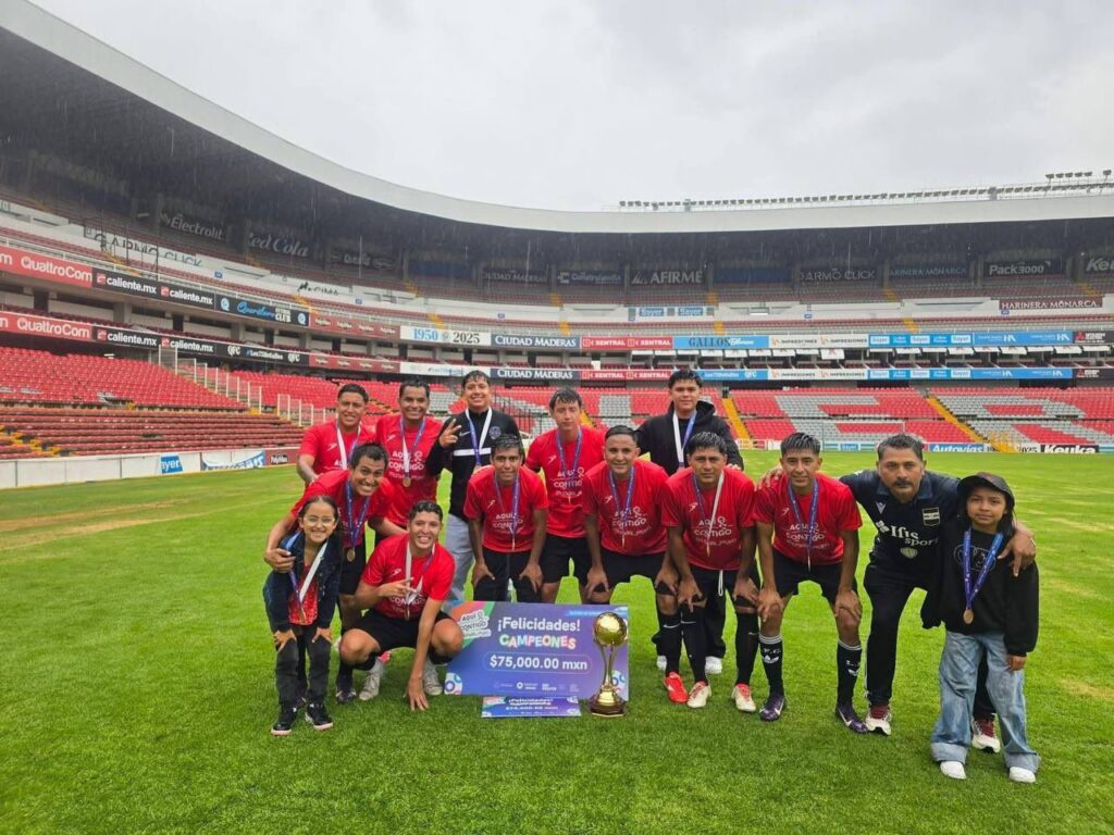 Sanjuanenses son campeones estatales del Mundial Joven