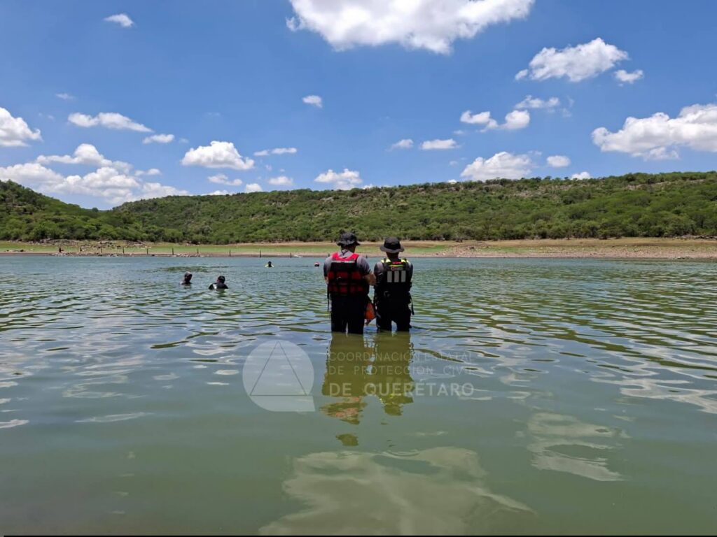 Recuperan cuerpo de hombre en presa El Zorrillo, Huimilpan