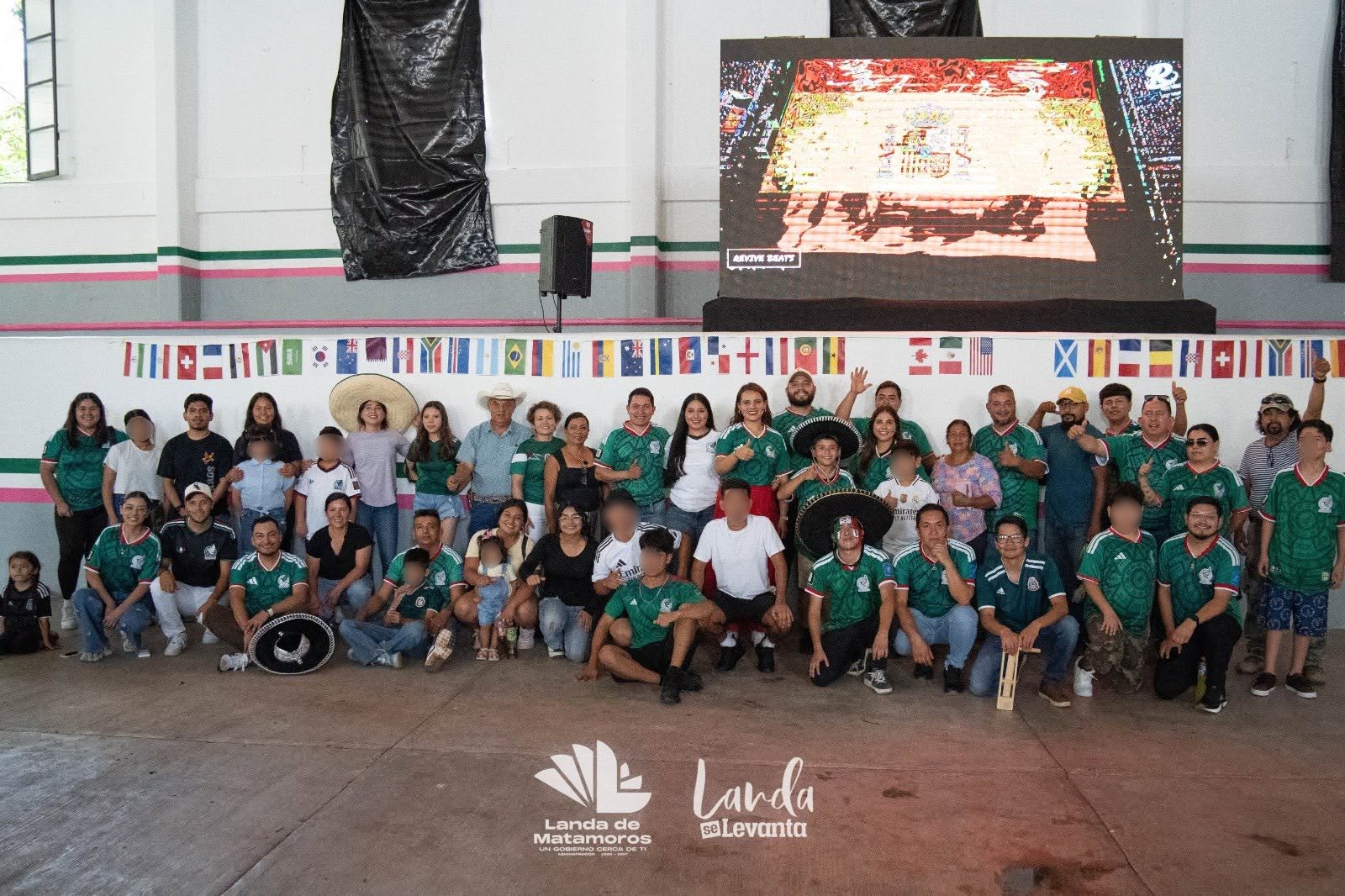 Landa de Matamoros vive inauguración del Mundial 2026