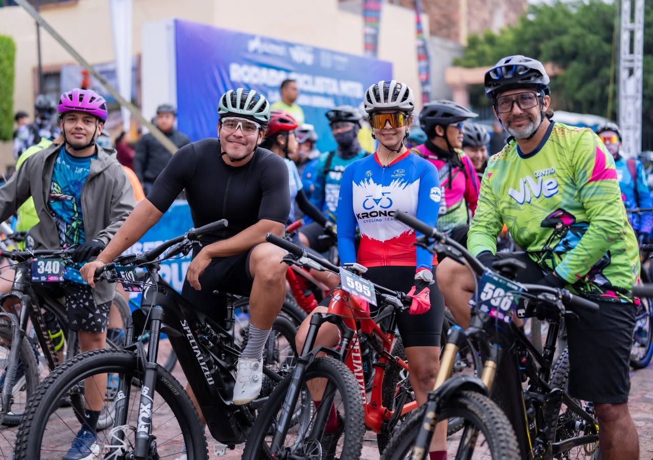 Más de 600 ciclistas en la primera rodada MTB El Marqués