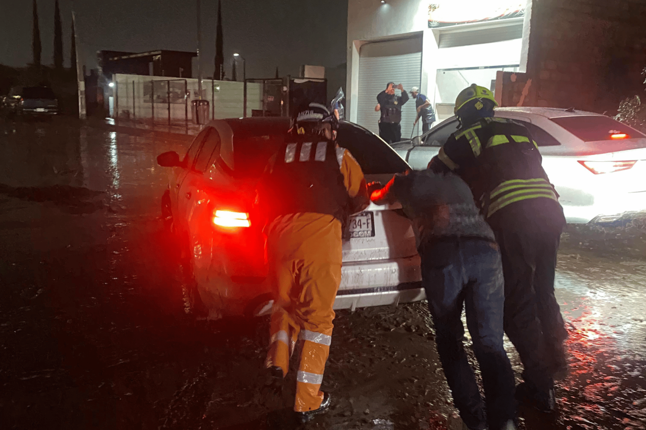 Lluvia de más de 60 mm en la capital deja afectaciones 