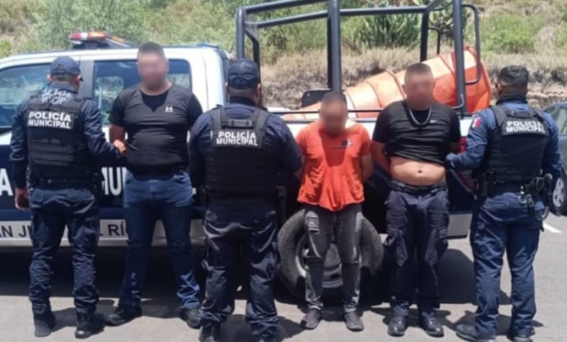 Detienen a siete por robo y secuestro en Querétaro
