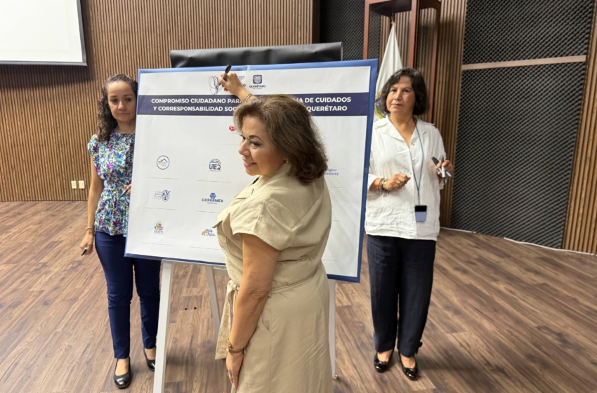 Querétaro capital impulsa Sistema Municipal de Cuidados