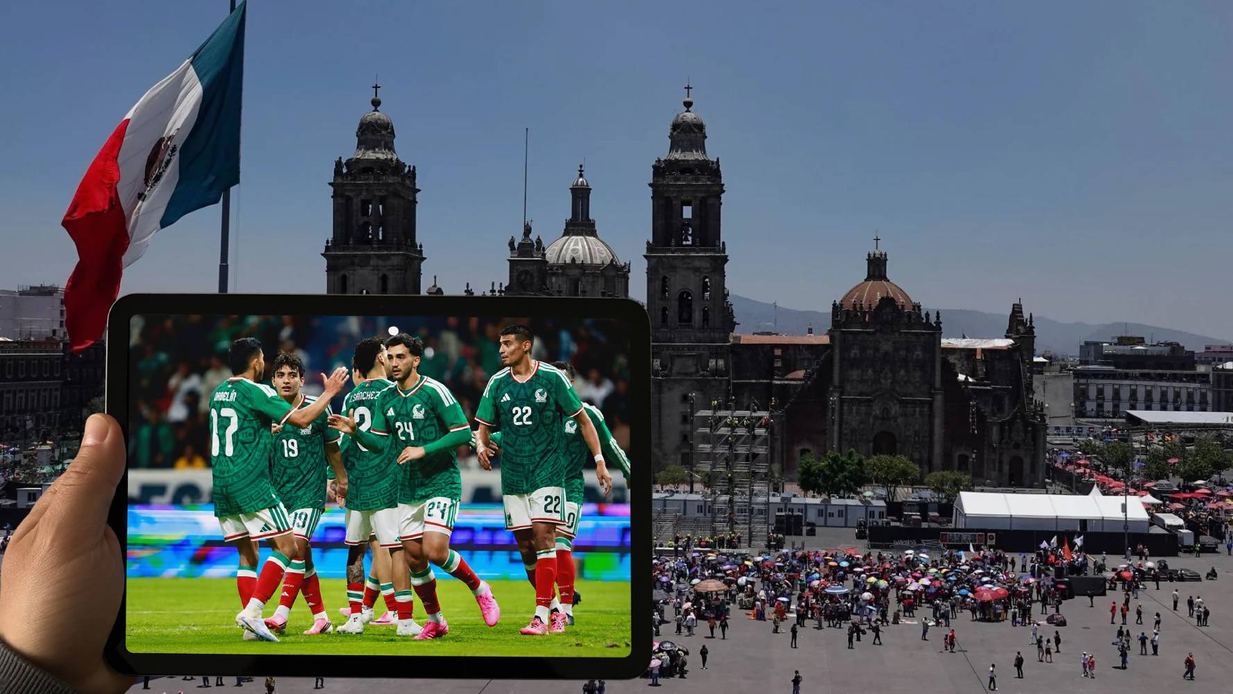 Guía del Fan Fest Zócalo para el México vs Sudáfrica