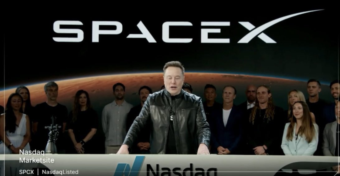 SpaceX de Elon Musk debuta en la Bolsa de Nueva York